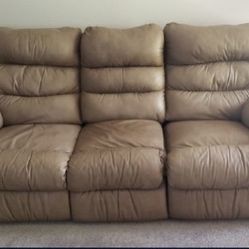 Leather Couch 