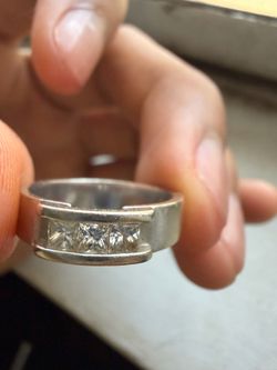14k Natural Diamond Ring