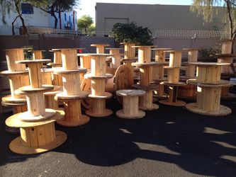 Wooden Spools