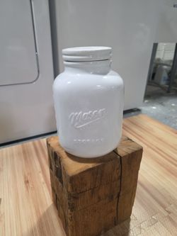 Mason Storage Ceramic Jar with Lid