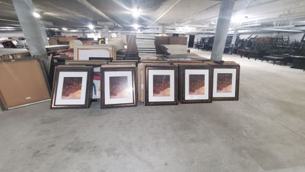 Ornate 31 in x 36 in picture frames