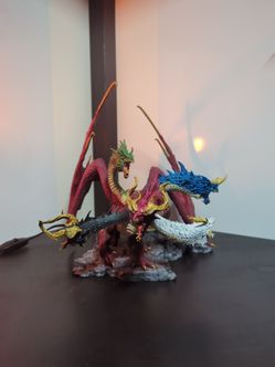 Tiamat Chromatic Dragon Queen – Painted 3D Print