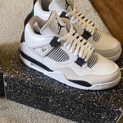 Jordan 4 Retro Military Black Mens Size 11