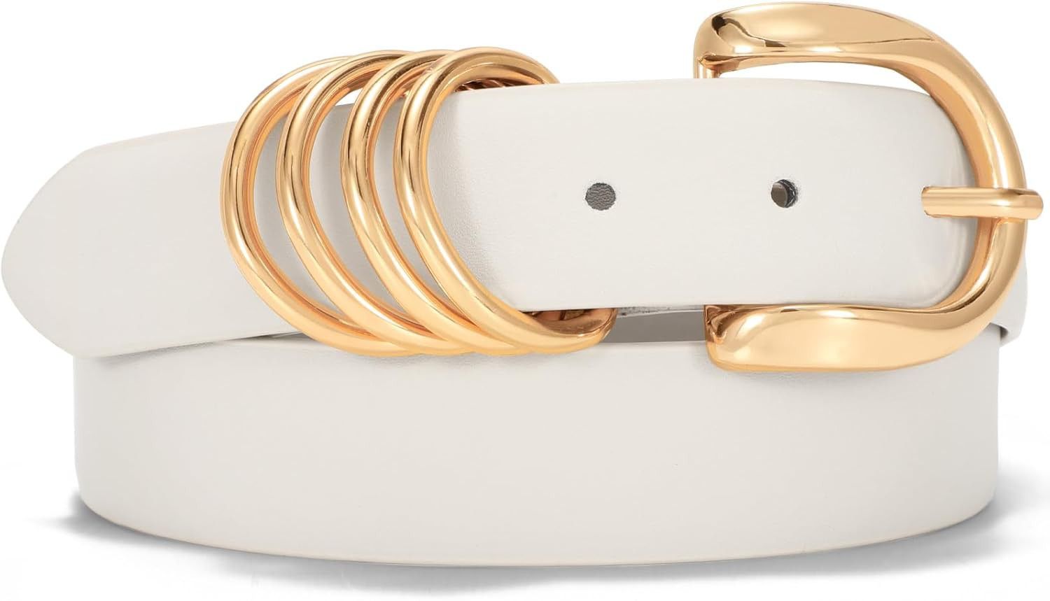 VONMEL Stylish Women Leather Belt