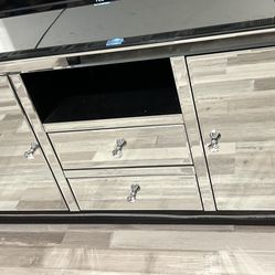 Mirrored TV Stand