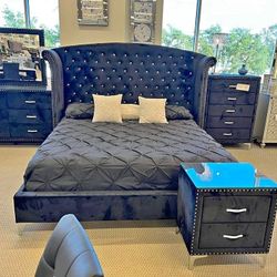 Bedroom Set ,4piece Set , Same Day Delivery 🚚 No Credit Check 