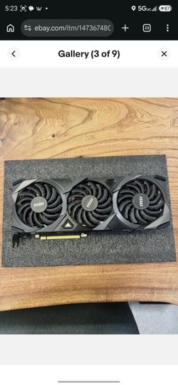 Great opportunity! MSI 3080 8gb in great condition