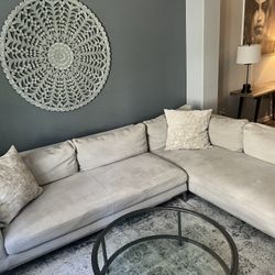Grey 2 Piece Sectional