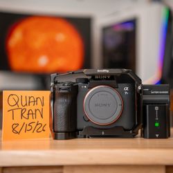 Sony A7S III camera