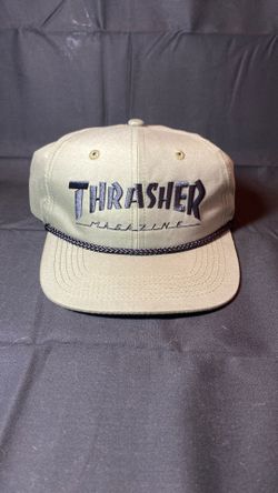 Thrasher Magazine, Green, Snapback Hat, New Without Tags