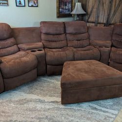 Sectional Recliner 6 Pieces 