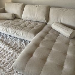 Beige Modern Couch
