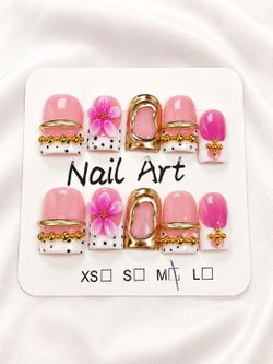 ✨ Handmade Luxury Press-On Nails | $15 | Buy 2 Get $3 Off ✨