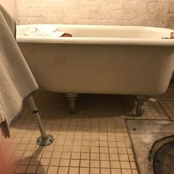 Claw Foot Bathtub  About 1860