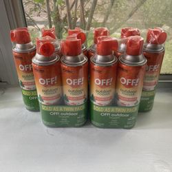 NIP Outdoor OFF! Spray 5 2 packs