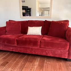 Red Couch / Sofa