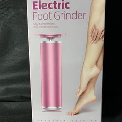 Electric Foot Grinder W/Pads