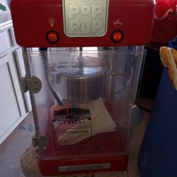 Vintage Popcorn Machine 