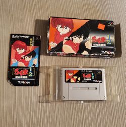 Super Famicom game Ranma 1/2 Super Nintendo
