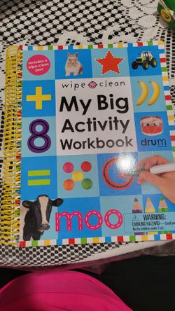 Priddy Books Wipe Clean: My Big Activity Workbook