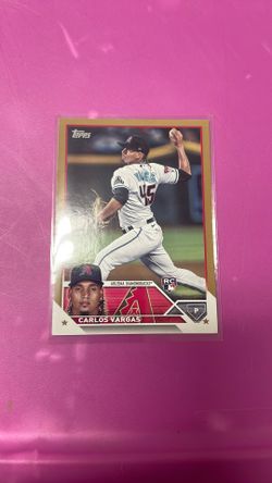 Carlos Vargas Rookie Card 2023 Number 1258/2023