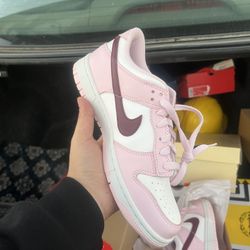 Pink Foam Dunks Size 6.5y