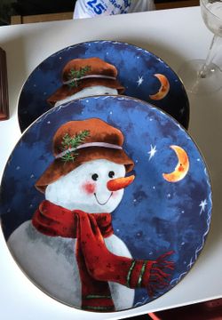 Xmas plates