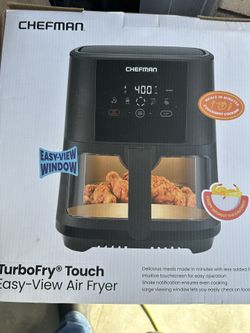 Turbidity Touch Easy View Air Fryer, New In The Box