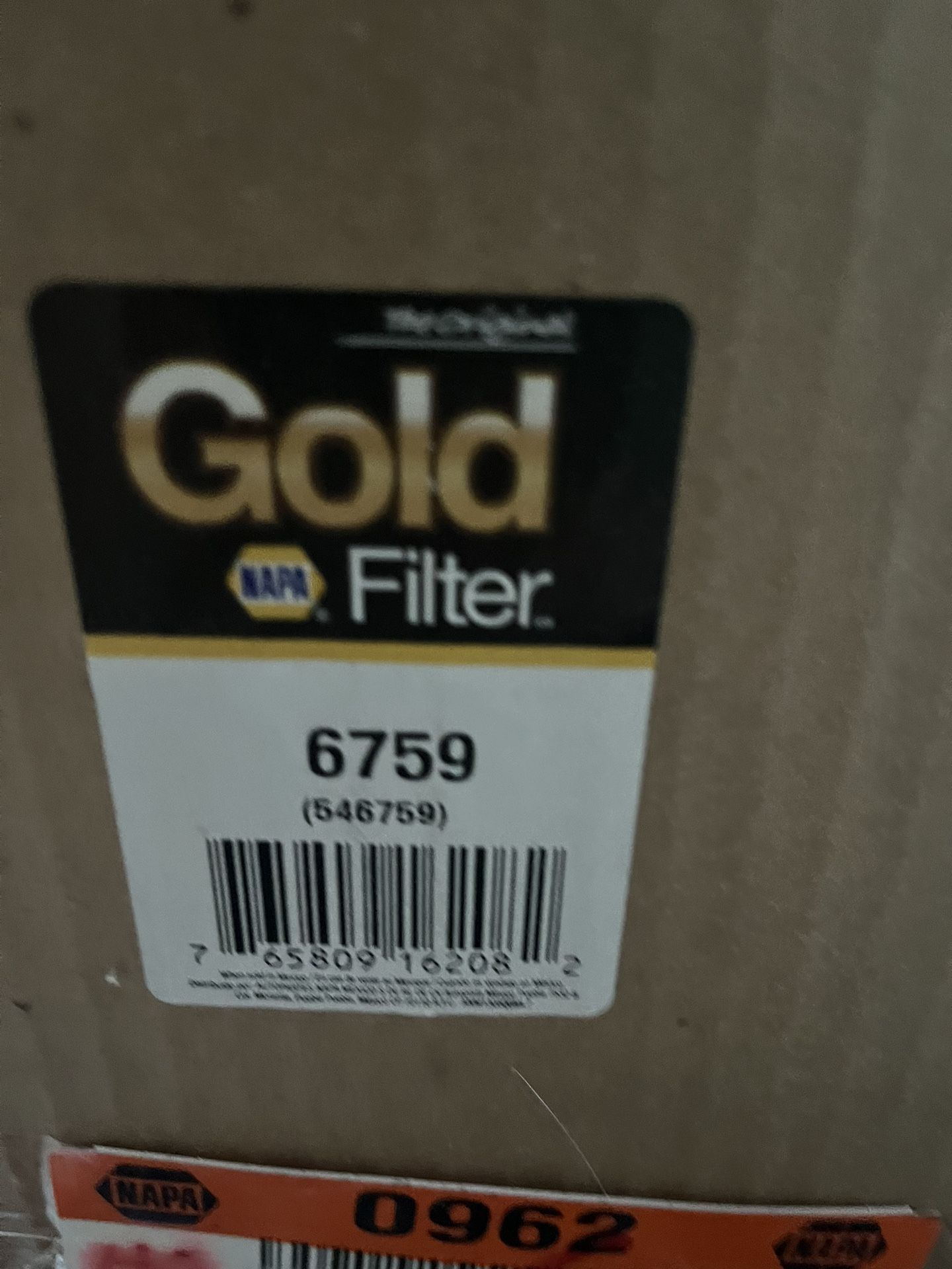 2Napa Gold Filter New
