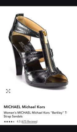 Women's MICHAEL Michael Kors "Berkley" T-Strap Sandals