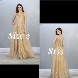 New With Tags Size 2 Formal Dress $155