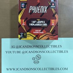 2025 Panini Phoenix NFL Football  Hobby Preferred Box Factory Sealed