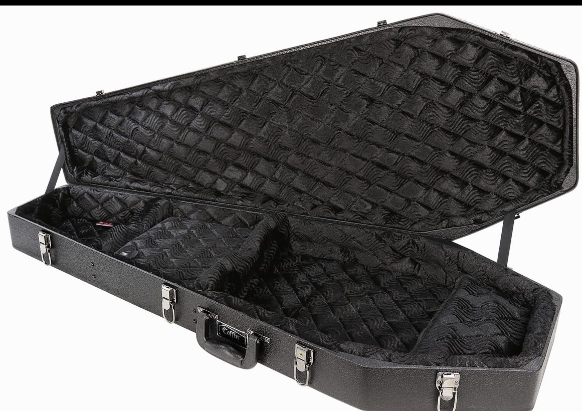Guitar case made by coffin case new with tag