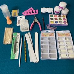 34 in 1 Acrylic Nail Kit Manicure Set