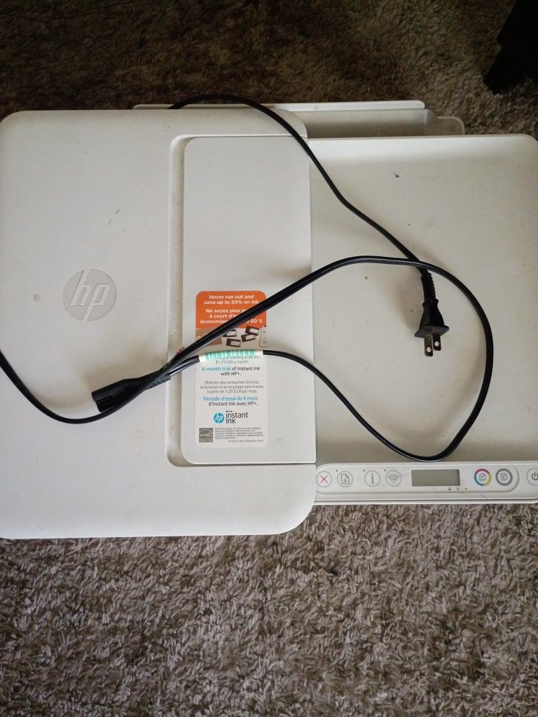 HP Inkjet Printer, White