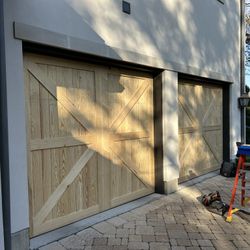 Custom Full Cedar Garage Doors To Your Liking