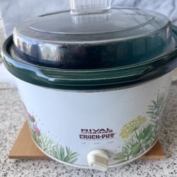 Vintage slow cooker