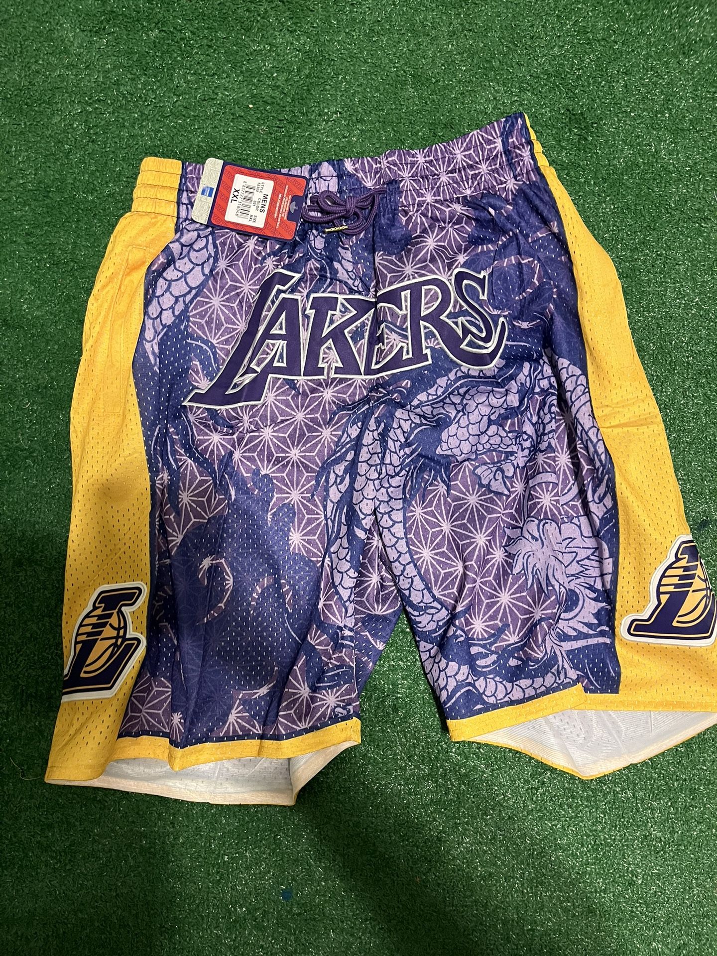 Los Angeles Lakers Mamba Purple Game Shorts
