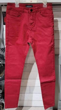 Men's Cranberry Color Skiny Fit Jeans $8 each (three available in size 30)