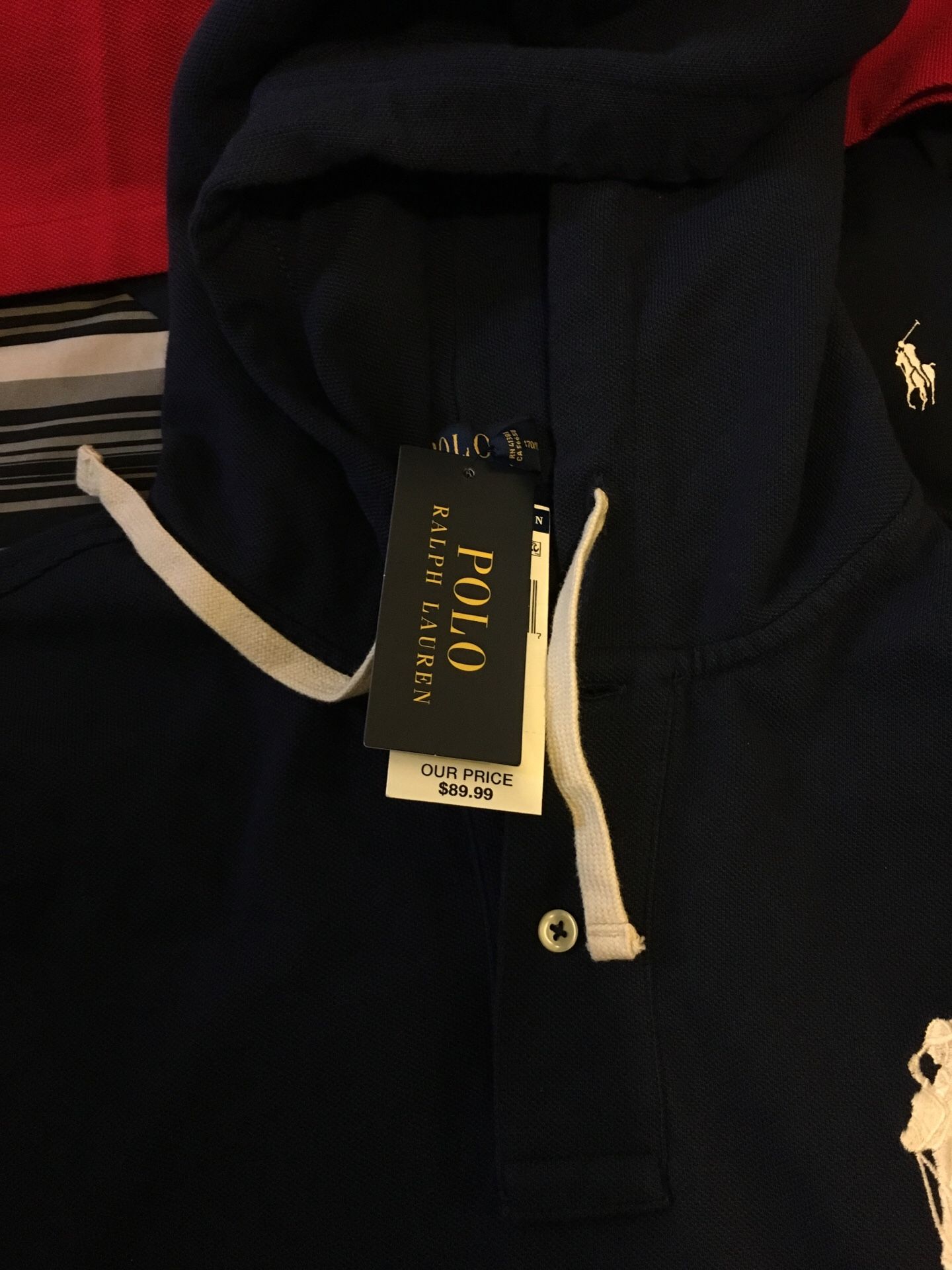 Polo Ralph Lauren long sleeve hoodie shirt