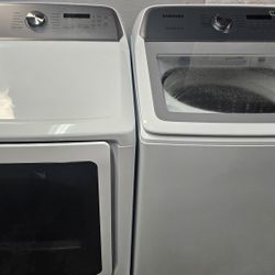 Great Working Super Capacity Samsung Washer And Dryer  Set
