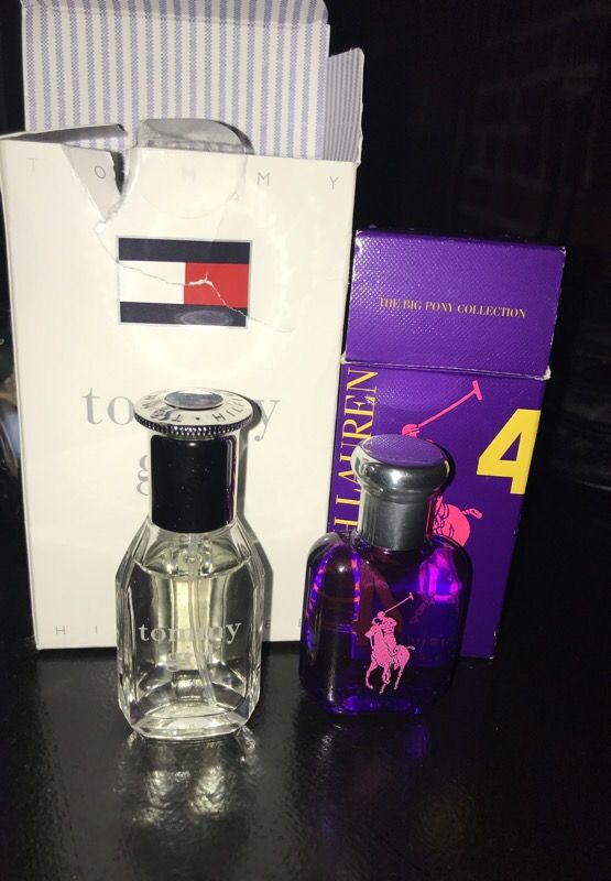 Tommy Hilfiger and Ralph Lauren perfume