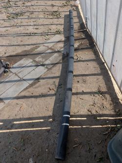 Black PVC pipe