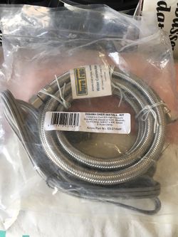 Dishwasher installation kit