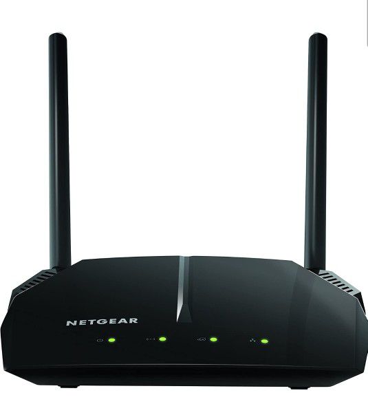 NETGEAR WiFi Router (R6120) - AC1200 Dual Band Wireless Speed (up to 1200 Mbps) | Up to 1200 sq ft Coverage & 20 Devices | 4 x 10/100 Fast Ethernet an