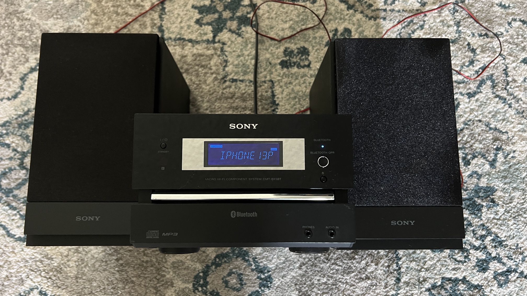Sony Bluetooth HCD-BX5BT CD Stereo System