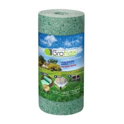 50 sq. ft. Quick Fix Year Round Green Mixture Grass Roll Out Seed Mat Grotrax