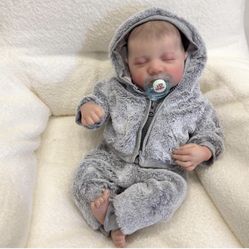 TERABITHIA 18” Painted Hair Lifelike Reborn Baby https://offerup.com/redirect/?o=RG9sbC5OZXc= ,damaged Box.See Pix