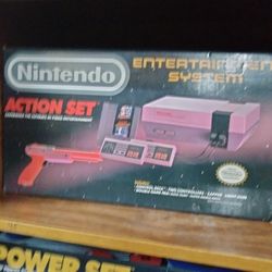 CIB Nintendo Action Set Nes