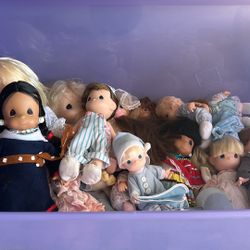 Precious Moment, Vinyl Dolls, And Clothing